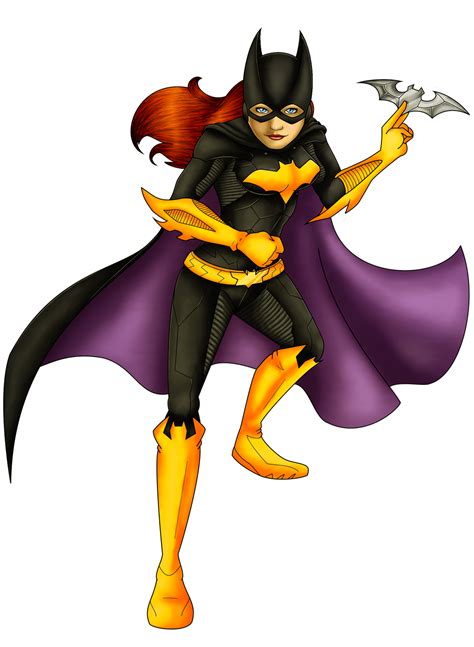 Batgirl Lineart Version Two Colored By Cristalmyrabbit On Deviantart