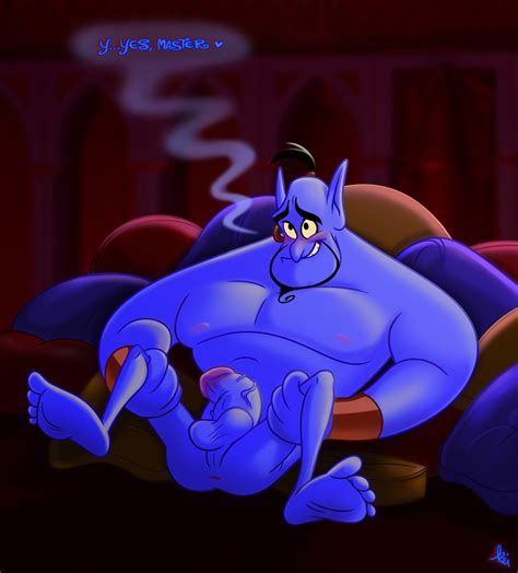 Rule 34 Balls Disney Disneys Aladdin English Text Feet Genie