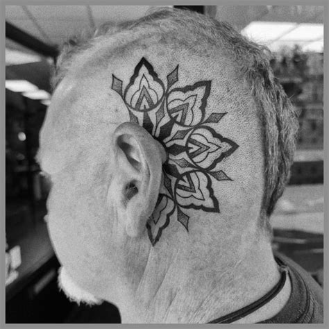 Mandala Head Tattoo Black Sword Tattoo Parlour