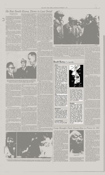 South Korea At A Glance The New York Times