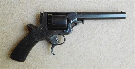 A Cased 19th Century First Model 54 Bore Double Trigger 5 Shot