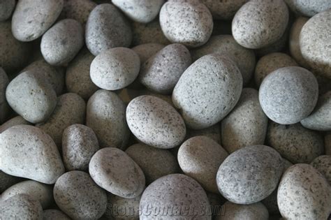 India Grey Natural Stone Pebble Stone Grey Pebble Stone From India