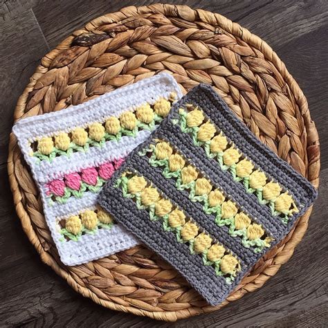 18 Free Crochet Dishcloth Patterns Beautiful Dawn Designs