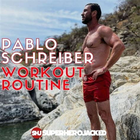 Pablo Schreiber Workout Shredded To Become Halo Master Chief In 2023