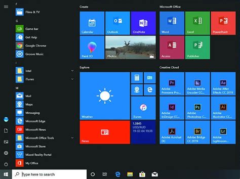 Customize The Windows 10 Start Menu