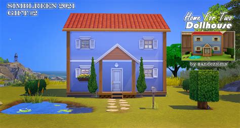 Sims 4 Build Home For Two Dollhouse Simblreen T The Sims Game