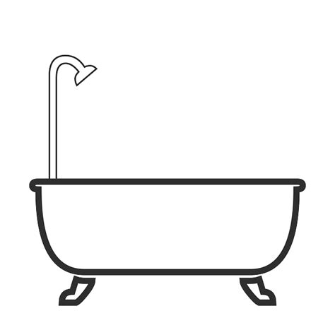 Shower Tub Bath Free Vector Graphic On Pixabay