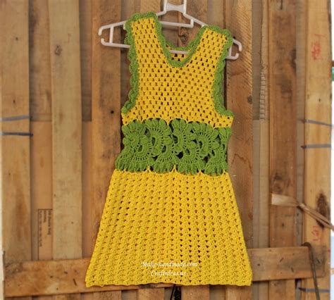 Crochet So Cute Baby Dress For Summer Make Handmade Crochet Craft