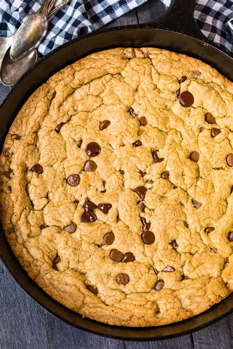 Skillet Chocolate Chip Cookie The Cookie Rookie®