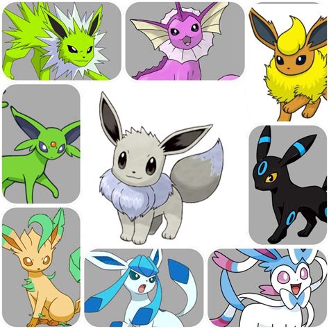 Shiny Eeveelutions 😍 Pokémon Amino