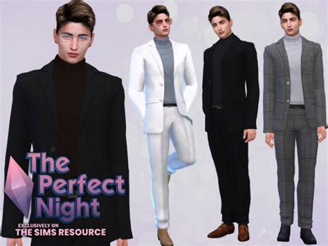 The Perfect Night Lestat Formal Suit By Mclaynesims At Tsr Sims 4 Updates