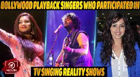 Top 10 Bollywood Playback Singers Who Participated In Tv Singing