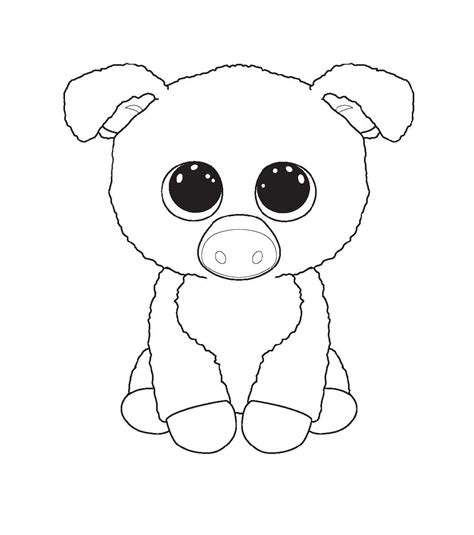 Beanie Boo Coloring Pages For Kids Educative Printable