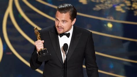 Leonardo Dicaprios Oscar Speech Focuses On Climate Change