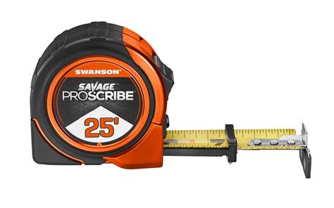 Swanson Savage Proscribe 25 Tape Measure ~ Magnetic Tip Hardwick And Sons