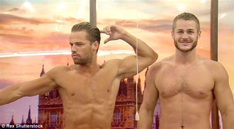 Celebrity Big Brother 2015s James Hill And Austin Armacost Strip Down