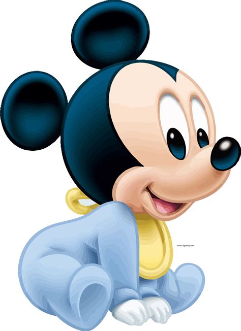 Choose from 24000+ mickey head graphic resources and download in the form of png, eps, ai or psd. Baby Mickey Mouse Look Clipart Png - Clipartly.com