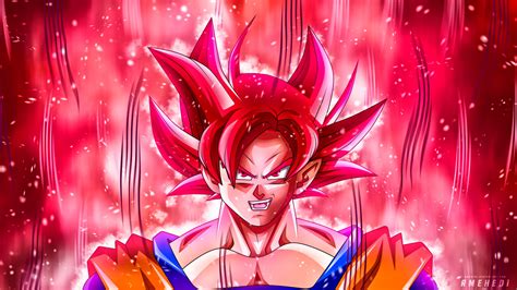 Goku Super Saiyan God 4k