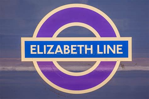 Slough England 11 September 2022 Elizabeth Line Roundel On The Side