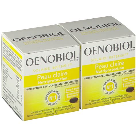 Oenobiol Solaire Intensif® Nutriprotection Shop Pharmaciefr