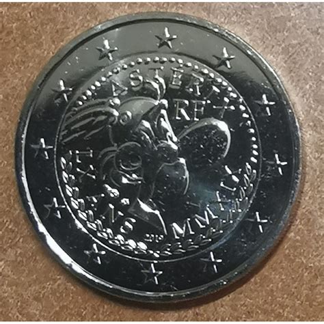 Euromince Mince 2 Euro Francúzsko 2019 Asterix Unc