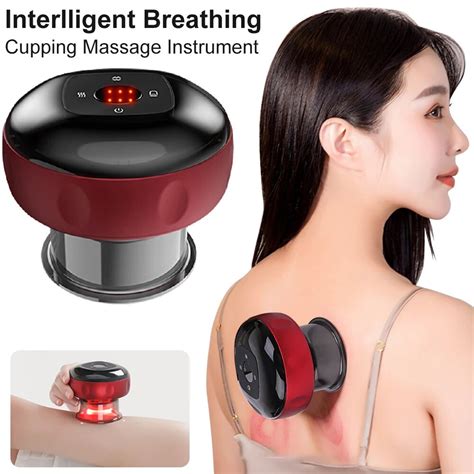 Electric Cupping Therapy Massager Smart Vacuum Suction Cups Anti