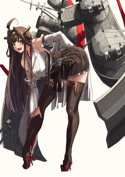 Kongou Kancolle アニメイラスト 艦隊コレクション イラスト