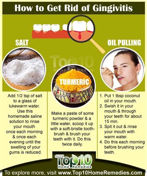 How To Get Rid Of Gingivitis Top 10 Home Remedies