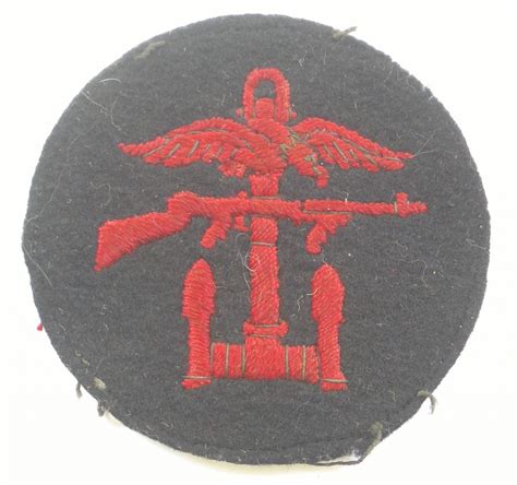 Combined Operations Ww2 Formation Sign In Cloth Badges