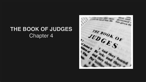 The Book Of Judges Chapter 4 Youtube
