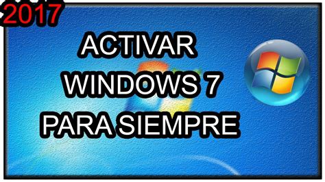Cómo Activar Windows 7 Fácil Y Rápido Cualquier Versión 32 Bits Y