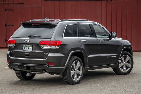 The 2014 jeep grand cherokee comes with antilock disc brakes, stability and traction control, hill ascent control, hill descent control (optional on laredo) front side airbags, side curtain airbags and active front head restraints. 2014 Jeep Grand Cherokee V-6 and V-8 First Tests - Truck Trend