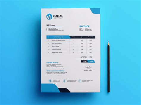 Get Invoice Template Illustrator Free Png Invoice Template Ideas