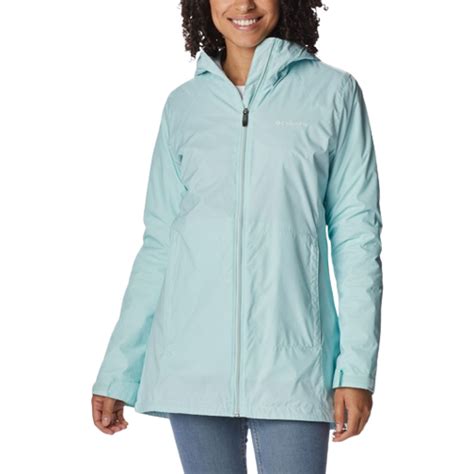 Columbia Womens Switchback Lined Long Jacket Icy Morn Pris