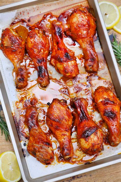 Baked Chicken Legs Crispy Oven Baked Chicken Legs Sweet And Savory