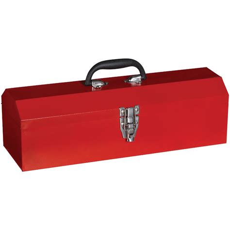 19 In Red Steel Hip Roof Toolbox Do It Best