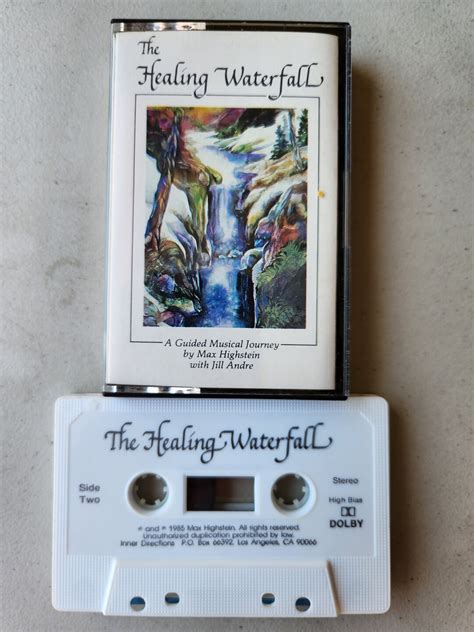 Music Cassette The Healing Waterfall Cassette Tape Etsy