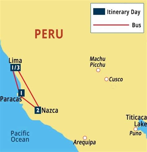 Nazca Lines Ballestas Islands Tours Paracas Nazca Tour Packages