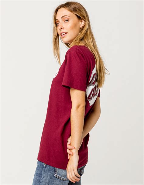 Santa Cruz Convert 2 Burgundy Womens Tee Burgundy Tillys