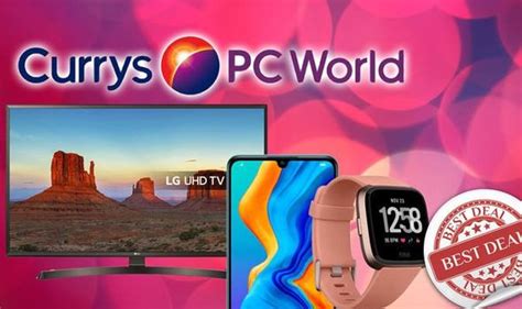 Currys Pc World Mega Sale Bargain 4k Tvs Huawei P30 Smartphones Fitbit And More Uk