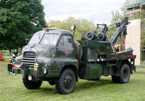 Bedford Rl Recovery Truck Military Vehicles Army Vehicles Bedford Truck