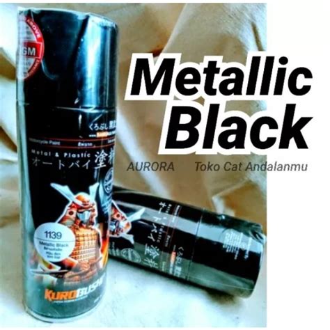 Jual Pilox Pylox 1139 Samurai Metallic Black Hitam Metalik Metalic Cat