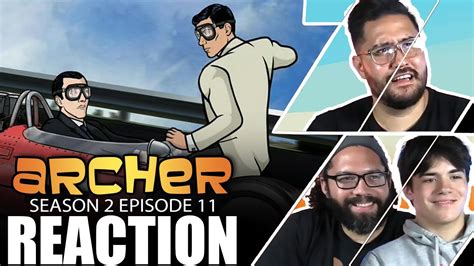 Archer 2x11 Reaction Jeu Monégasque Youtube