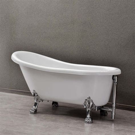 Bathtub & tile refinishing or reglazing is our specialty. 59" x 31" Clawfoot Soaking Bathtub | Soaking bathtubs ...