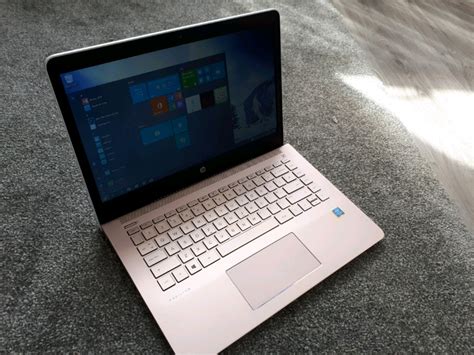 White And Rose Gold Hp Pavilion 14 Laptop Windows 10 In Leicester