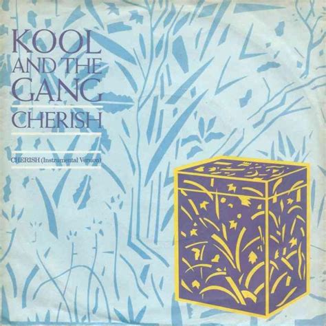 Kool And The Gang Cherish 7 De Lite Vinyl Single