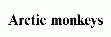 Refine your search for arctic monkeys logo. Arctic Monkeys Logo Font