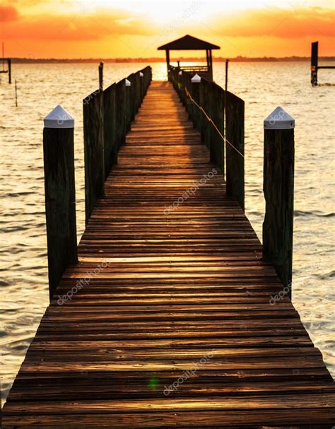 Boardwalk On Beach Stock Photo By ©kamchatka 27188273