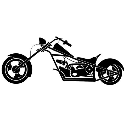 Harley Silhouette Clipart Clipground