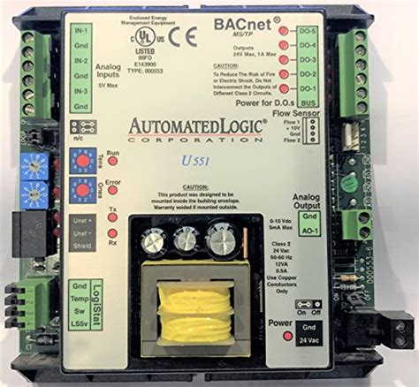 Alc Automated Logic U551 Bacnet Heat Pump And Fan Coil Control Hvac